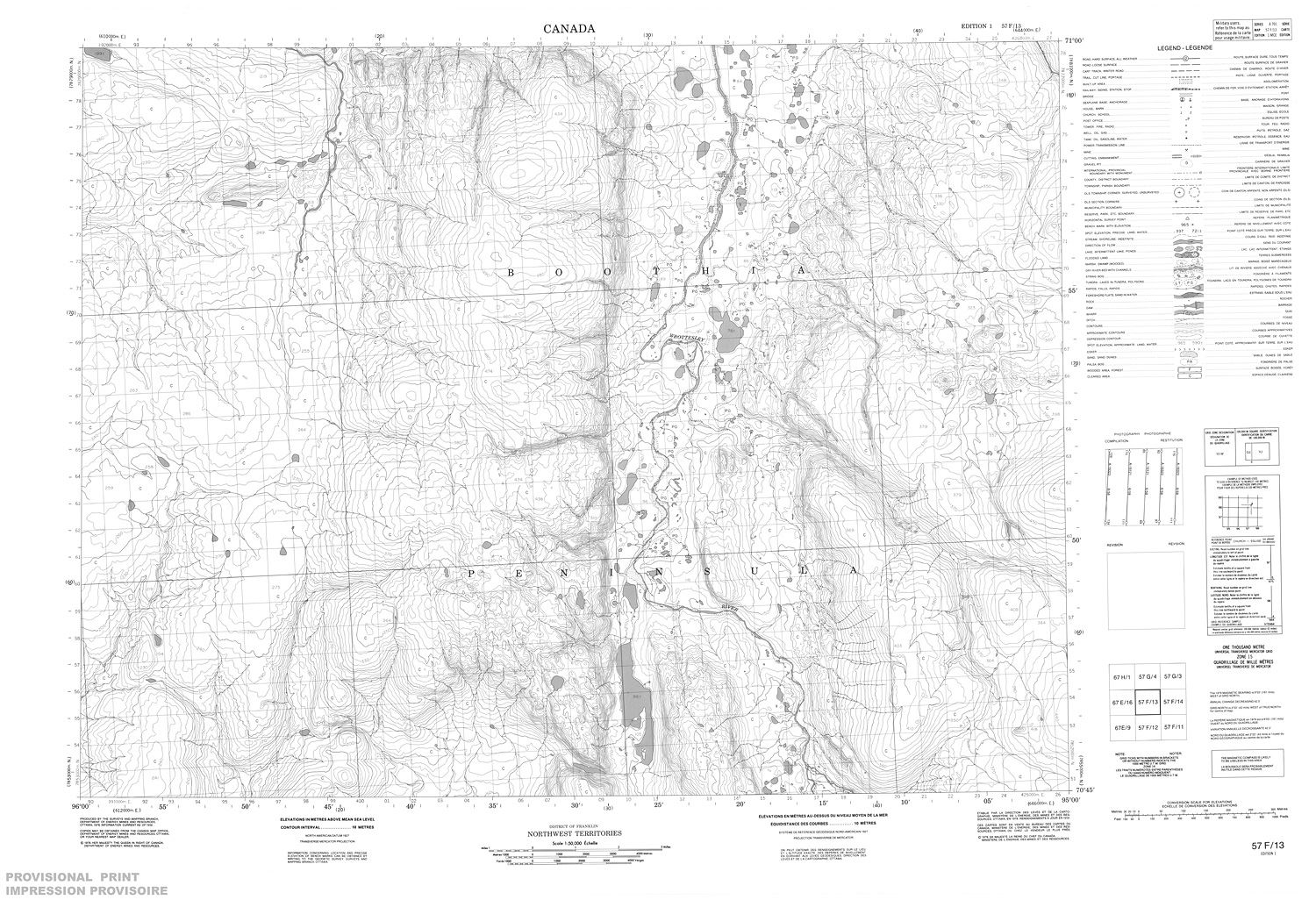 057F13 - NO TITLE - Topographic Map