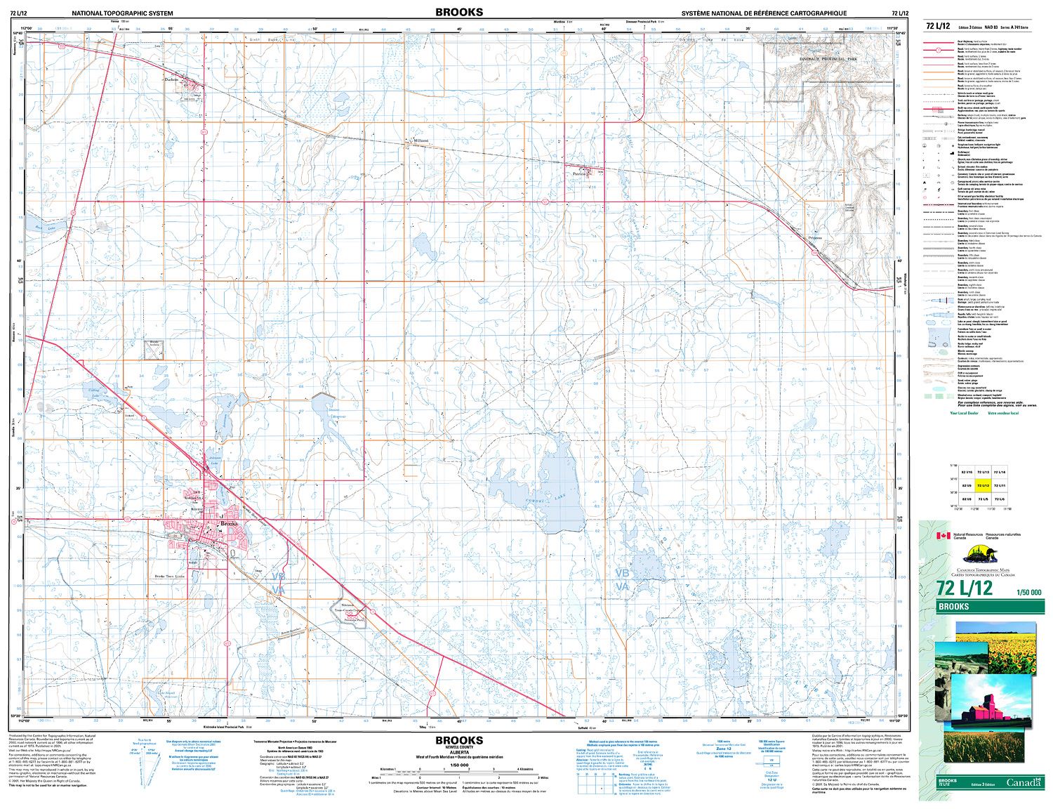 072L12 - BROOKS - Topographic Map