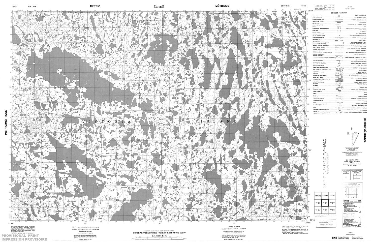 Cod Topographic 077C06 - NO TITLE - Topographic Map