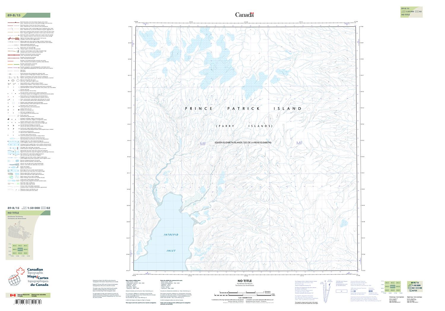 089B15 - NO TITLE - Topographic Map
