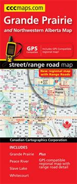 grande map prairie road