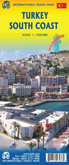 Explore Turkeyâ€™s Mediterranean shore with this 2-sided South Coast ...
