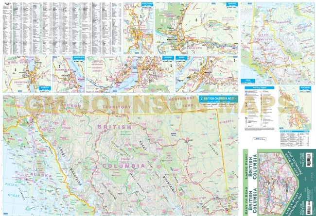 Road Map British Columbia