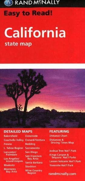 California State Road Map. This easy to read folded map is an essential ...